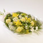 funeral flowers in cello